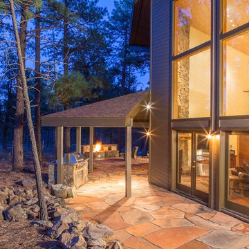 Flagstaff Fire Pit and Barbecue