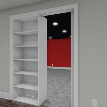 Fernandez Custom Basement Design and Finish