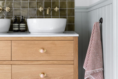 Traditional bathroom in Hertfordshire.