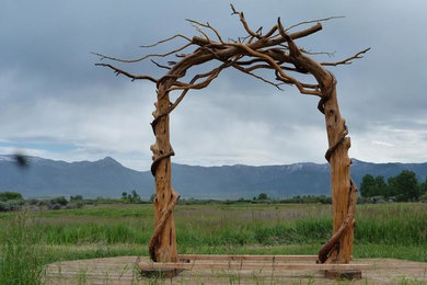 Photo of a rustic landscaping in Other.
