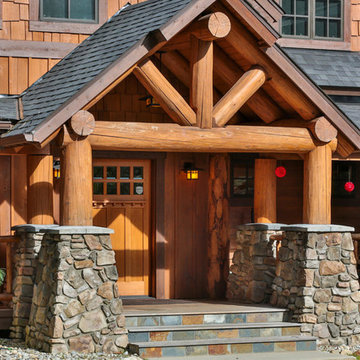 Big Chief Mountain Lodge a Natural Element® Timber Frame home