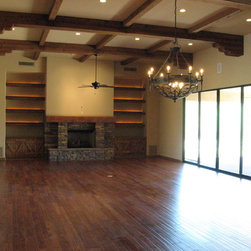 4107 Ashler Project Great Room - Corbels
