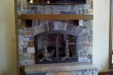 Tuscan home design photo in Other