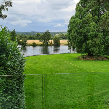 Home with a View. A beautiful view from this stunning home in the countryside ov