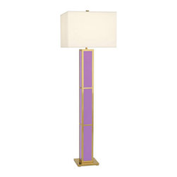 Jonathan Adler Barcelona Lavender Floor Lamp - Floor Lamps