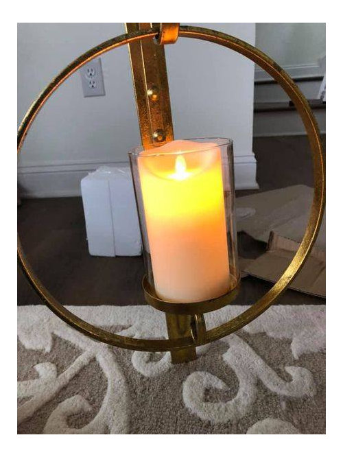 candle sconce placement