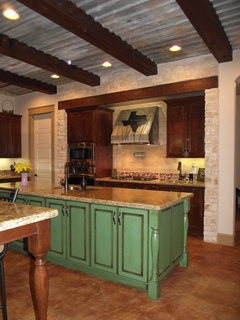 Tin Ceiling On Kitchen