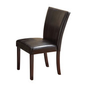 Acme Furniture Idris Set of 2 Espresso Side Chair, PU