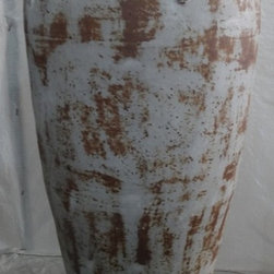 Rustic Outdoor Glazed Urn - Products