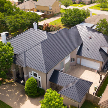 Standing seam metal roof