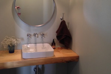 Example of a trendy bathroom design in Other