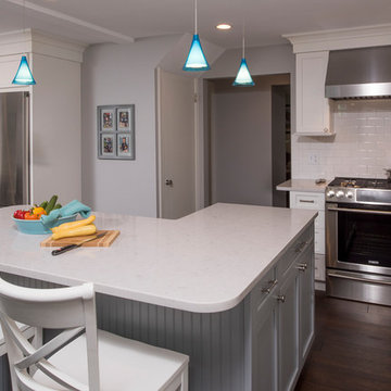 Expanded Transitional Kitchen