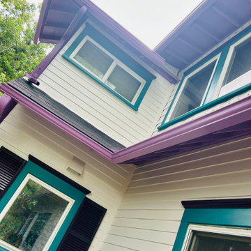 Lavender House Repaint, 25 Years Later