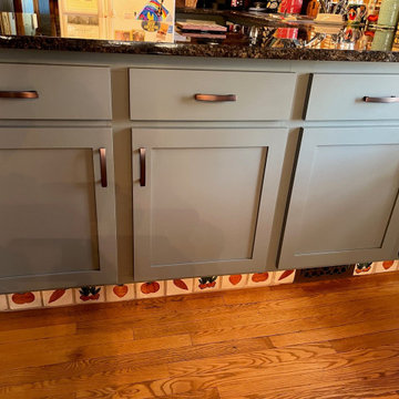 Transitional Kitchen Remodel Done in Spruce Color Cabinets