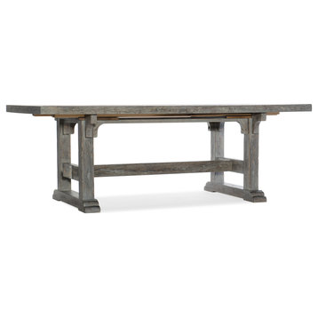 Beaumont 84" Rectangular Dining Table With 2/22" Leaves