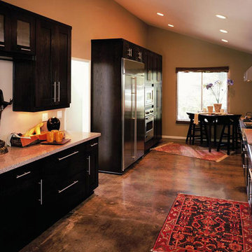 Contemporary Galley Kitchen Design
