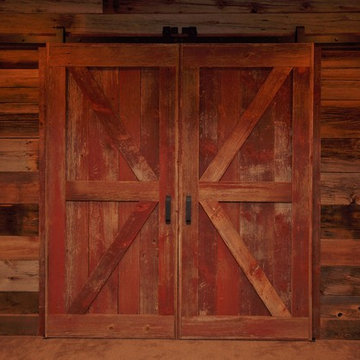 Western themed basement