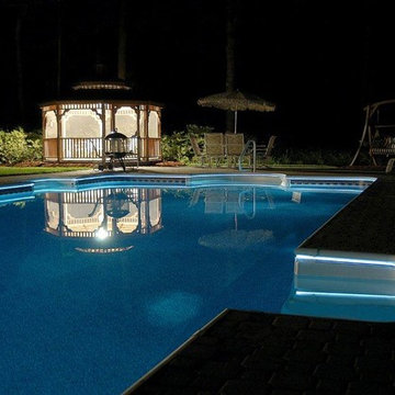 In ground Vinyl Liner Pool Installations