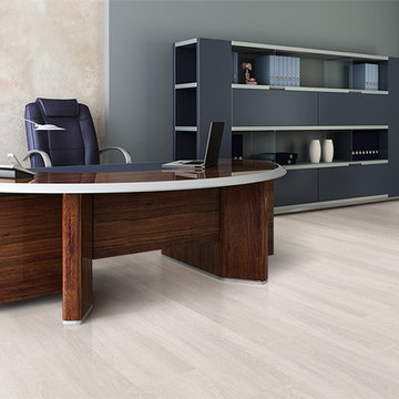 Office floor - cork flooring
