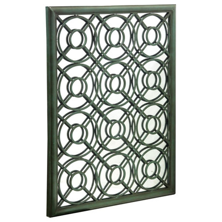 Cameron Wall Mirror, Weathered Green