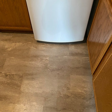 Kitchen Floors, LVT, July 2021