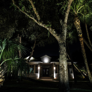 Tillinghast Home- Outdoor Landscape Lighting