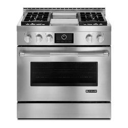 Jenn-Air 36" Pro-style Gas Range, Stainless Steel | JGRP536WP - Gas Ranges And Electric Ranges