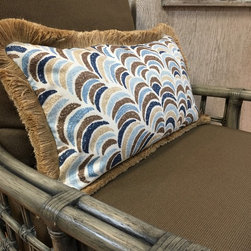 Custom John Robshaw pillows - Furniture