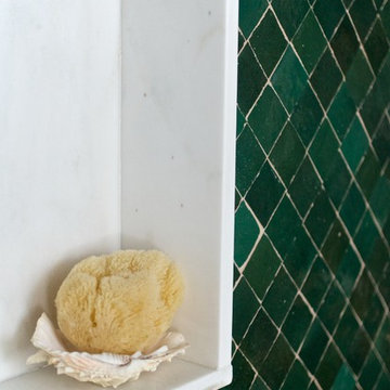 Green Zillij Tile for Master bath