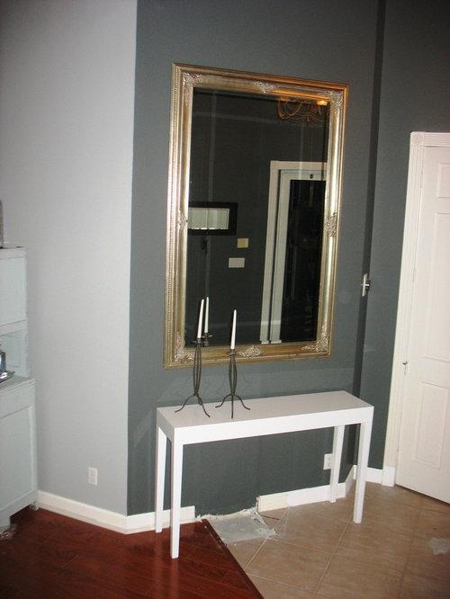 What Should Go Under This Entry Mirror, Which Wall Should A Mirror Go On