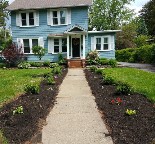 Front Yard Walkway Landscaping Help