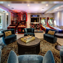 basement gaming