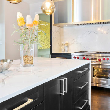 Turnberry Transitional Kitchen with Elegant Custom Cabinetry