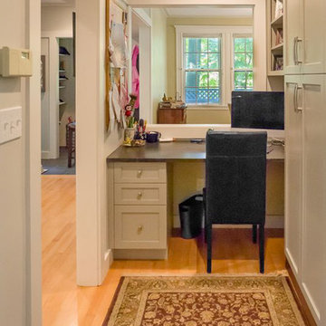 Study area off kitchen
