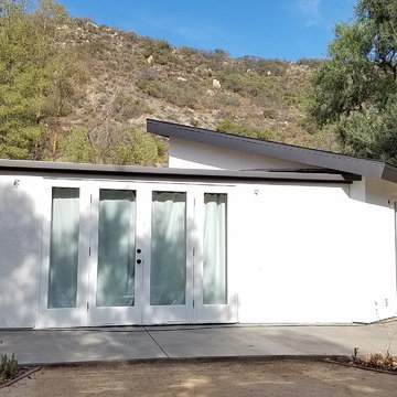 Calabasas Fascia Cladding and Square Rain Gutters