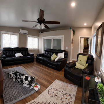 Modern Living Space Addition in Fairlawn