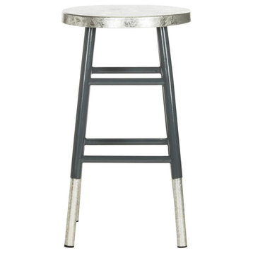 Kenzie Silver Dipped Counter Stool, Fox3211D
