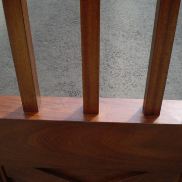 Custom Mahogany Driveway Gate