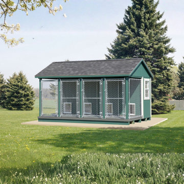 10×16 Commercial Dog Kennel