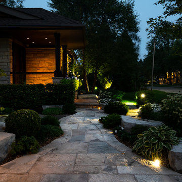 Markham Outdoor Lighting Redesign - View After Conscape