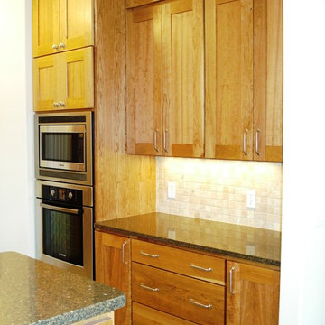 Simply Charming Contemporary Cherry Kitchen- Remodel