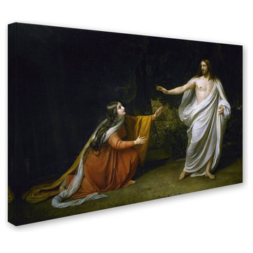 Alexander Ivanov 'Christ Appearing To Mary' Canvas Art, 47 x 30