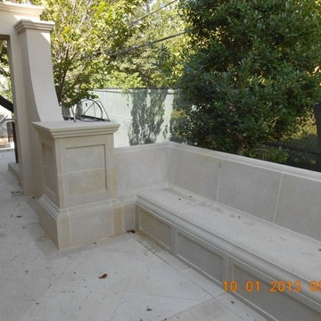 Custom Cut Lueders Limestone Carvings - Mezger
