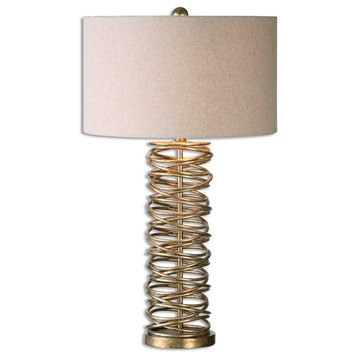 Amarey Metal Ring Table Lamp By Designer Jim Parsons