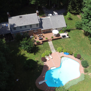 Custom Azek Morado Deck in Highland, MD