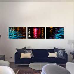 Aaron Chang Fine Art: Multi Piece Installations - Water Abstracts - Fine Art Prints
