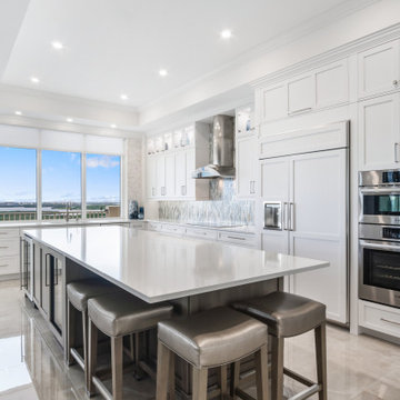 Kitchen in West Bay High Rise
