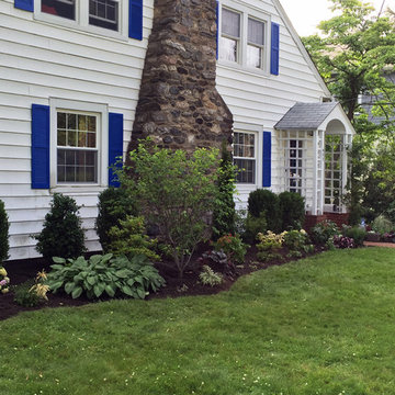 Shady Front Bed Before and After