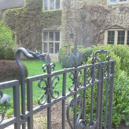 hand forged garden gate - Home Fencing And Gates