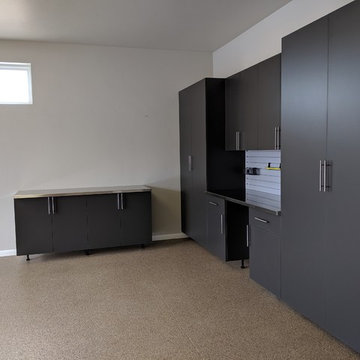 Slate Garage Cabinets